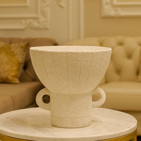 مزهرية حجر ديكور